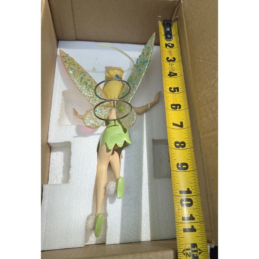 1990 Disney Tinker Bell Tree Topper Mickey Very Merry Christmas Rare OriginalBox - Picture 15 of 16